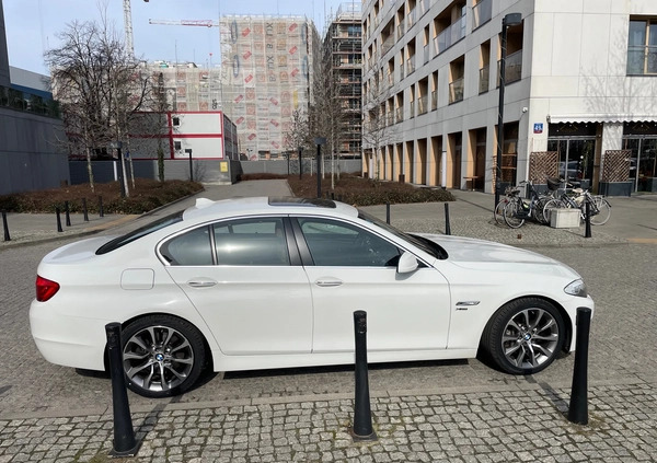 BMW Seria 5 cena 64900 przebieg: 208000, rok produkcji 2011 z Warszawa małe 67